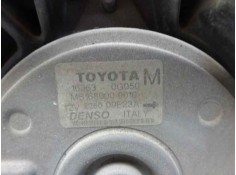 Recambio de electroventilador para toyota corolla (e12) 2.0 d-4d linea sol berlina referencia OEM IAM 163630G060A   2