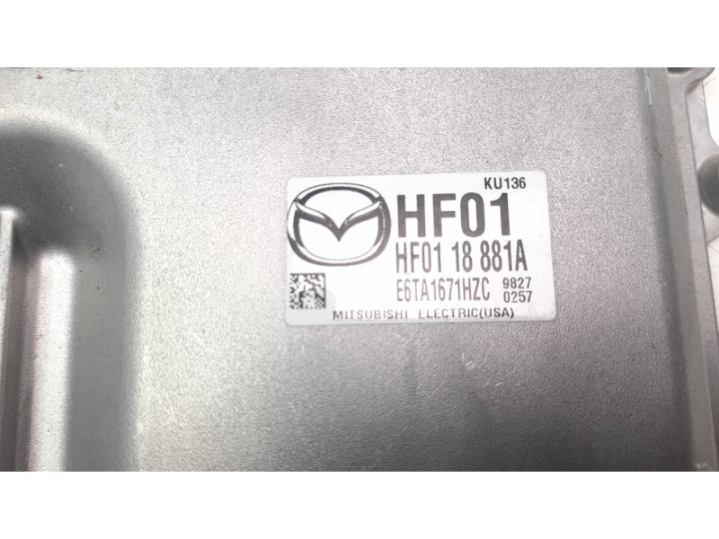 Recambio de centralita motor uce para mazda cx-30 referencia OEM IAM HF0118881A  