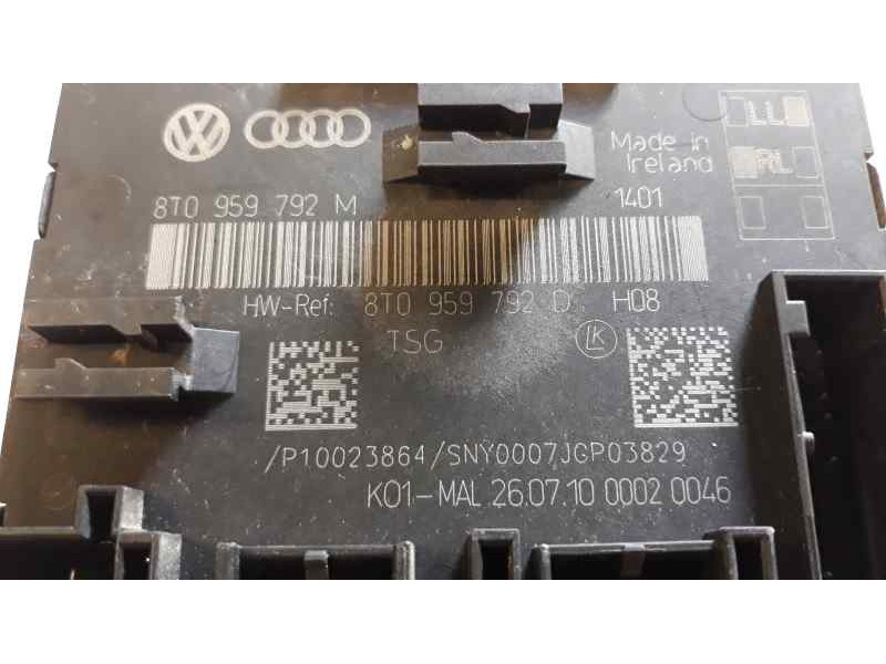 Recambio de modulo confort para audi a4 ber. (b8) e referencia OEM IAM 8T0959792D 8T0959792M 