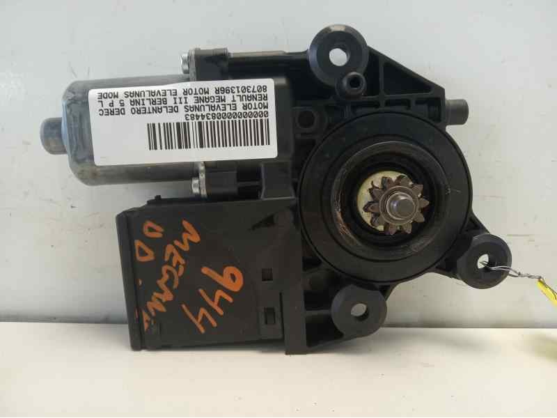 Recambio de motor elevalunas delantero derecho para renault megane iii berlina 5 p limited referencia OEM IAM 807301396R 9124622