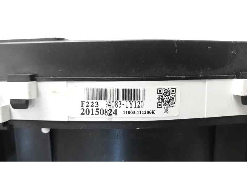 Recambio de cuadro instrumentos para kia picanto 1.0 cat referencia OEM IAM 940831Y120 20150824 