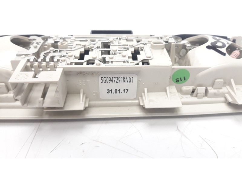 Recambio de luz interior para volkswagen passat variant (3g5) 2.0 tdi referencia OEM IAM 5G0947291KN  