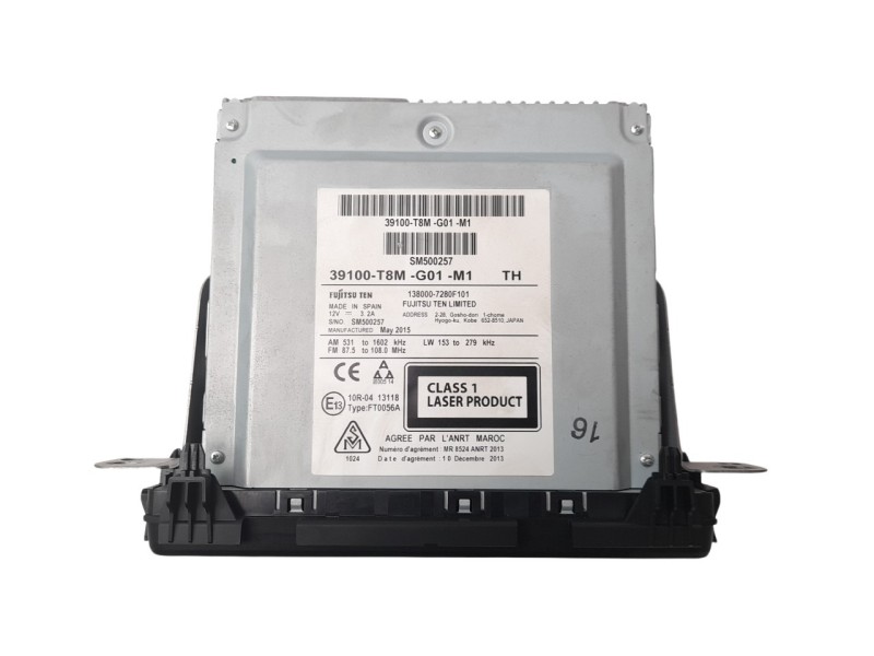 Recambio de sistema navegacion gps para honda hr-v (..) 1.6 dtec cat referencia OEM IAM 39100T8MG01  
