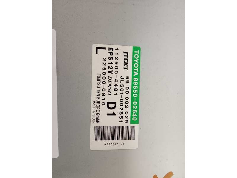 Recambio de modulo electronico para toyota auris hybrid active referencia OEM IAM 6900002029  