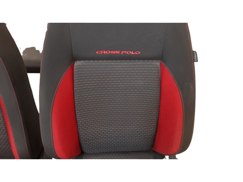 Recambio de juego asientos completo para volkswagen polo (6c1) crosspolo referencia OEM IAM 6R0881375H  