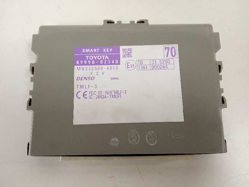 Recambio de modulo electronico para toyota auris hybrid active referencia OEM IAM 8999002140  