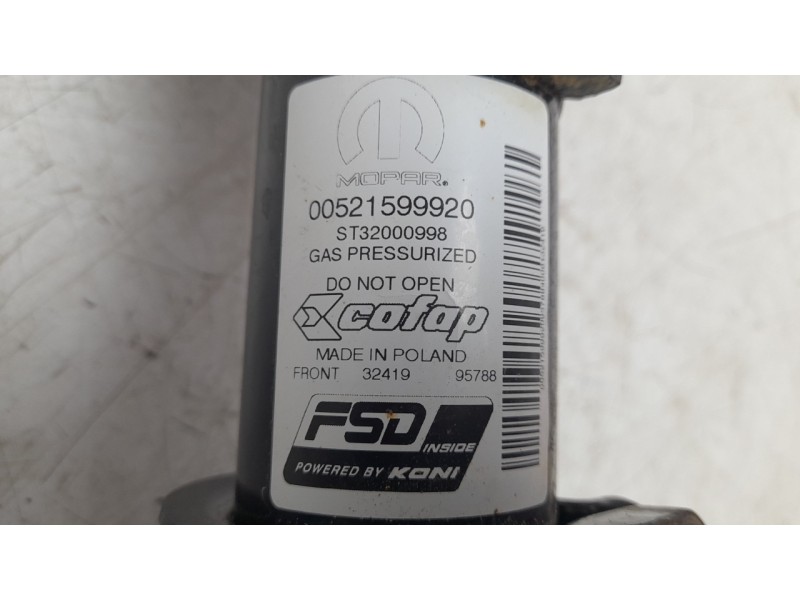 Recambio de amortiguador delantero derecho para jeep renegade limited 4x4 referencia OEM IAM 521599920  