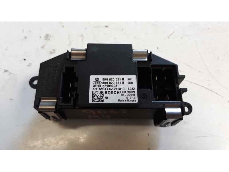 Recambio de resistencia calefaccion para audi a4 ber. (b8) e referencia OEM IAM 8K0820521B  
