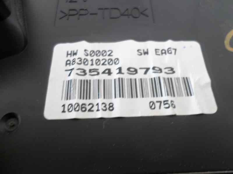 Recambio de mando climatizador para fiat grande punto (199) 1.3 16v multijet dynamic (55kw) referencia OEM IAM 735419793  