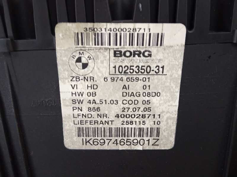 Recambio de cuadro instrumentos para bmw serie 3 berlina (e90) 320d referencia OEM IAM 1025355031  