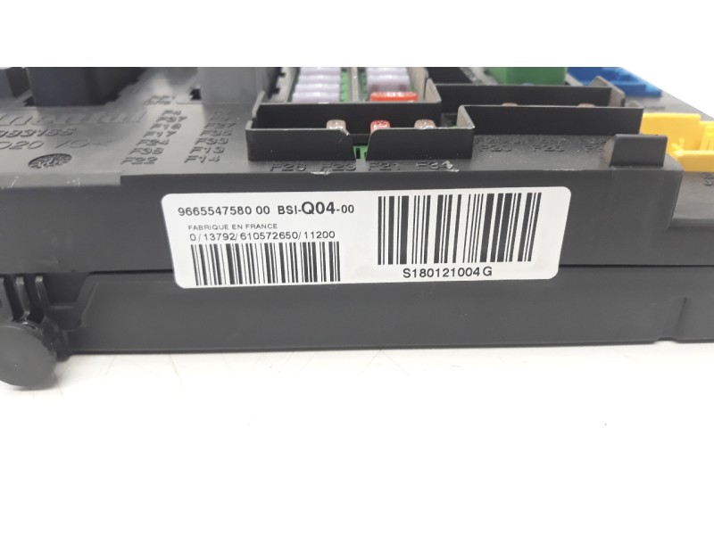 Recambio de caja reles / fusibles para peugeot 508 active referencia OEM IAM 9665547580 S180121004G 