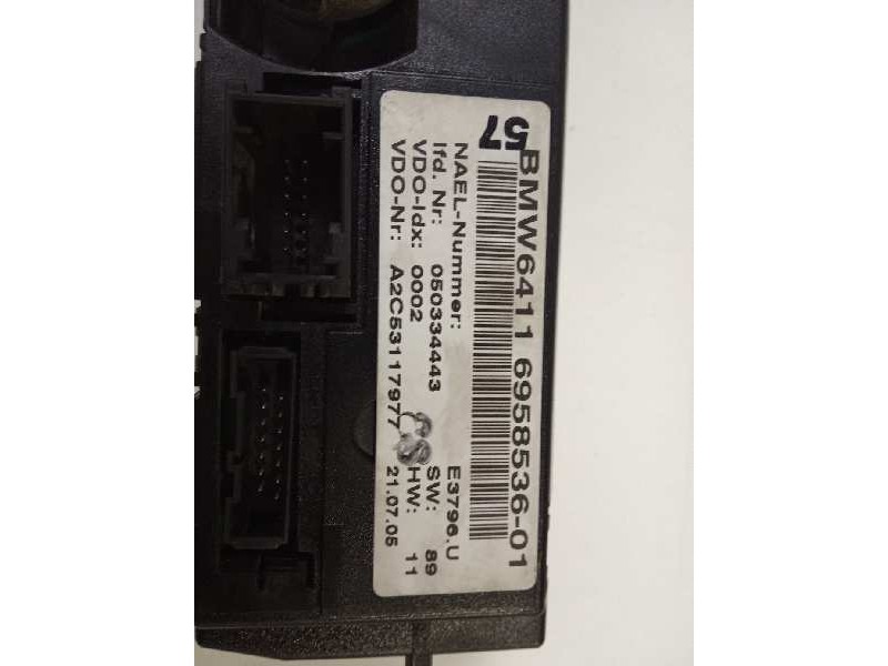 Recambio de mando climatizador para bmw serie 3 berlina (e90) 320d referencia OEM IAM 695853601  