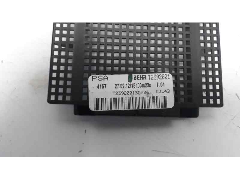 Recambio de resistencia calefaccion para peugeot 5008 access referencia OEM IAM T2392001  
