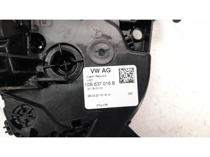 Recambio de cerradura puerta delantera derecha para volkswagen polo 1.0 tsi referencia OEM IAM 10B837016B  