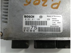 Recambio de centralita motor uce para peugeot 206 berlina xs referencia OEM IAM 9648588880 0281011188  2