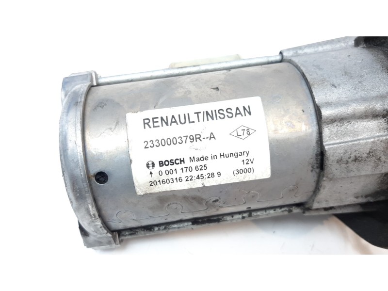 Recambio de motor arranque para nissan qashqai (j11) 1.5 turbodiesel cat referencia OEM IAM 233000379R  S71127