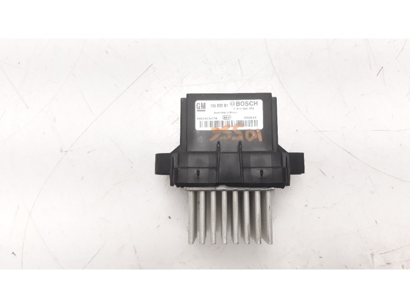 Recambio de resistencia calefaccion para chevrolet cruze 2.0 diesel cat referencia OEM IAM 13503201 F011500056 