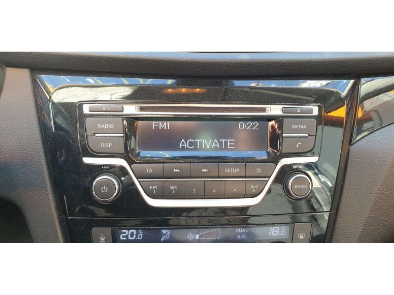 Recambio de sistema audio / radio cd para nissan qashqai (j11) 1.5 turbodiesel cat referencia OEM IAM 281854CA0A  