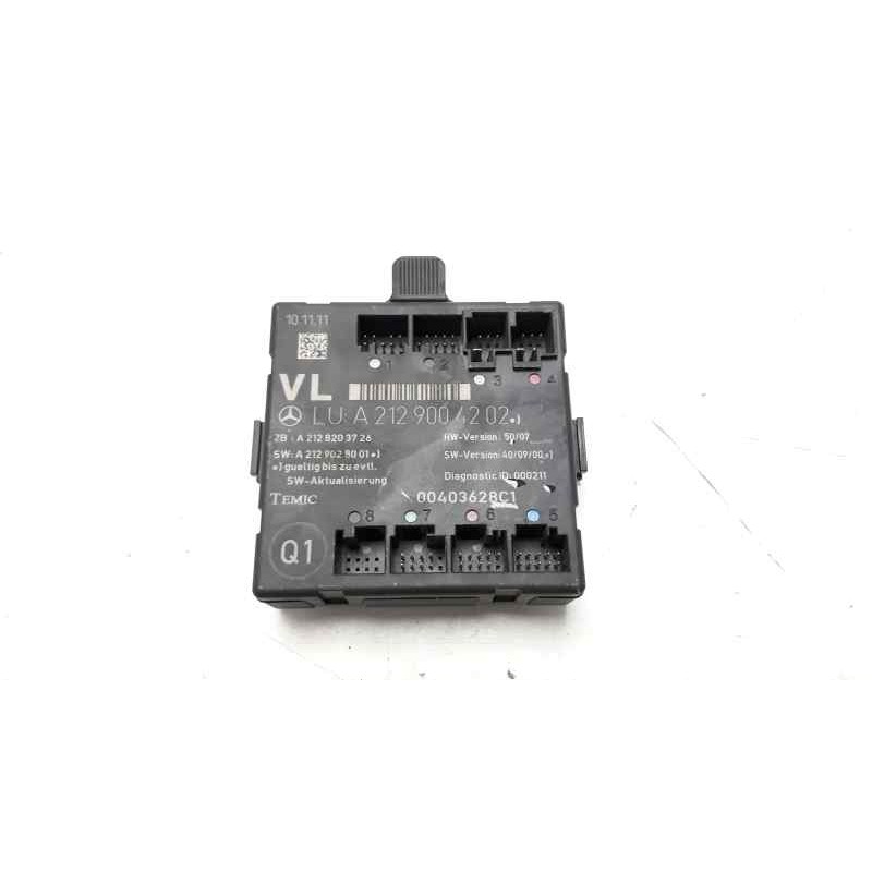 Recambio de modulo confort para mercedes-benz clase e (w212) lim. 1.8 cgi cat referencia OEM IAM A2129004202  