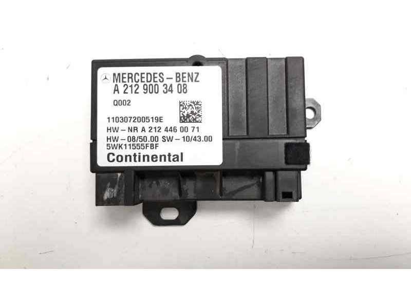 Recambio de modulo electronico para mercedes-benz clase e (w212) lim. 1.8 cgi cat referencia OEM IAM A2129003408 5WK11555FBF 