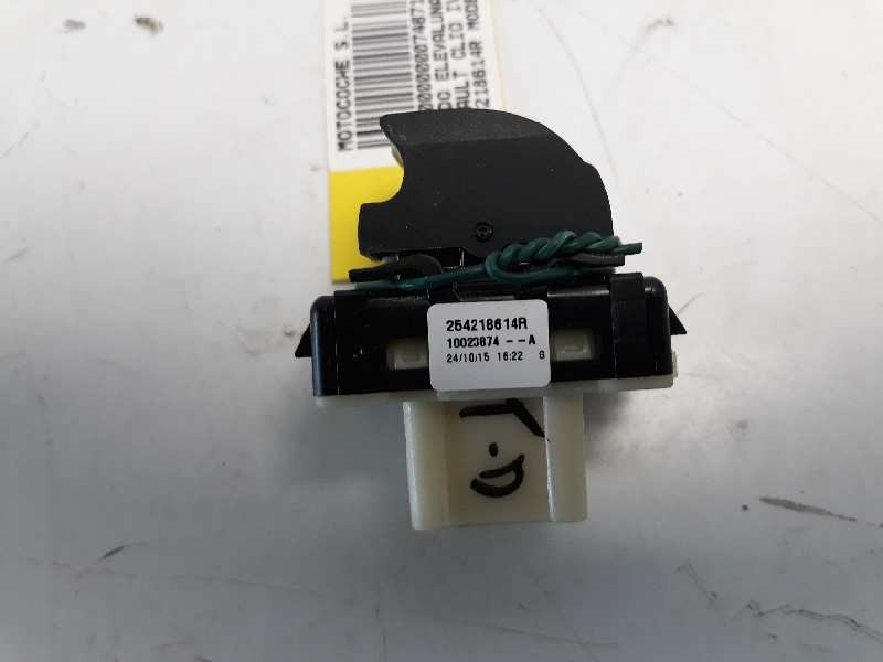 Recambio de mando elevalunas trasero derecho para renault clio iv dynamique referencia OEM IAM 254218614R IAF930017HQ EWSRE069
