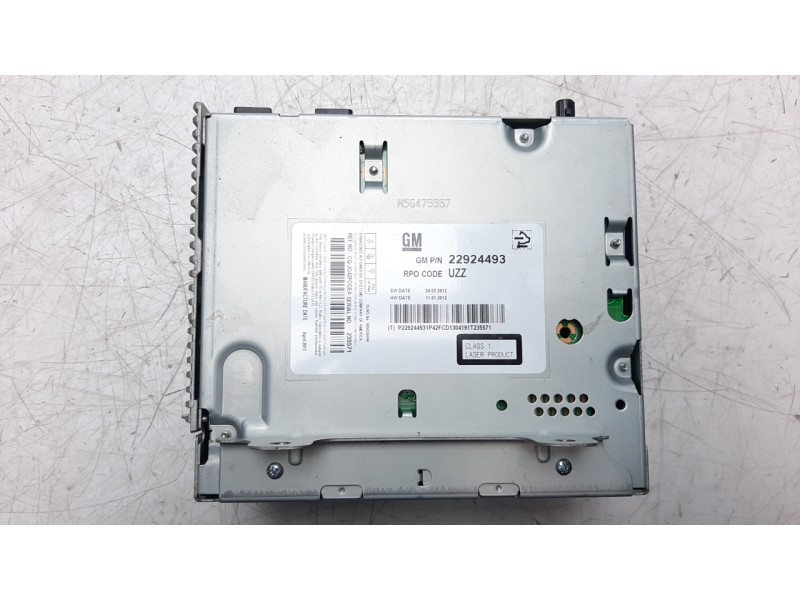 Recambio de sistema audio / radio cd para opel astra j lim. 1.7 16v cdti referencia OEM IAM 22924493  