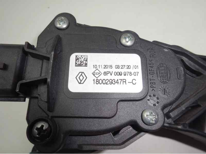 Recambio de potenciometro pedal para renault clio iv dynamique referencia OEM IAM 180029347R 6PV009978 
