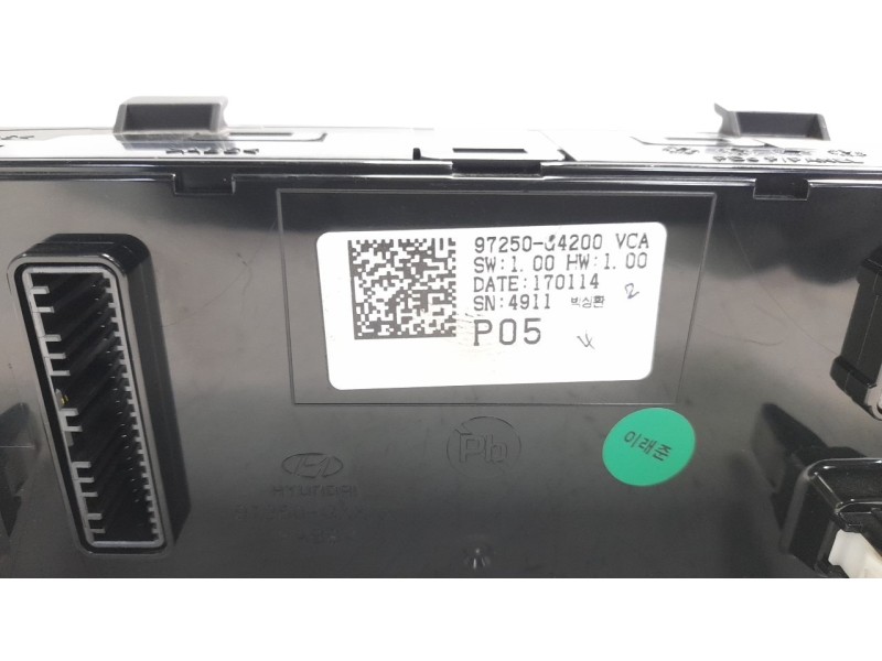Recambio de mando climatizador para hyundai i30 (pd) 1.0 tgdi cat referencia OEM IAM 97250G4250VCA  