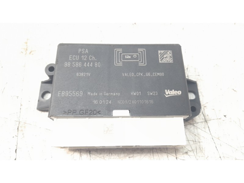 Recambio de modulo electronico para opel corsa f gs referencia OEM IAM 9858644480 EB95569 