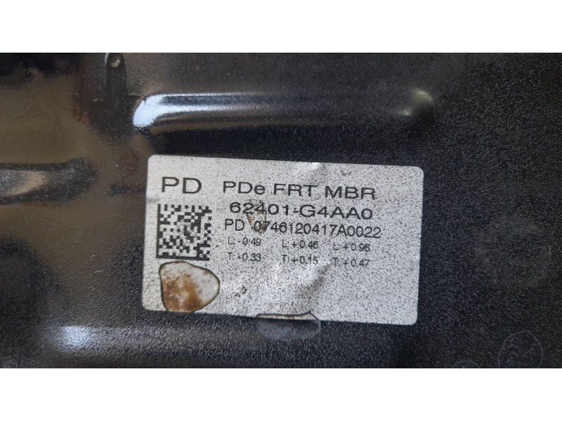 Recambio de puente delantero para hyundai i30 (pd) 1.0 tgdi cat referencia OEM IAM 62401G4AA0  