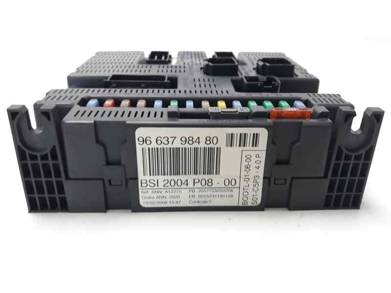 Recambio de caja reles / fusibles para citroen c4 berlina collection referencia OEM IAM 9663798480  
