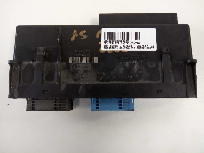 Recambio de centralita check control para bmw serie 1 berlina (e81/e87) 120d referencia OEM IAM 696459601  