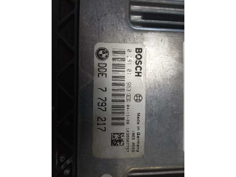 Recambio de centralita motor uce para bmw serie 1 berlina (e81/e87) 120d referencia OEM IAM 0281011963 7797217 