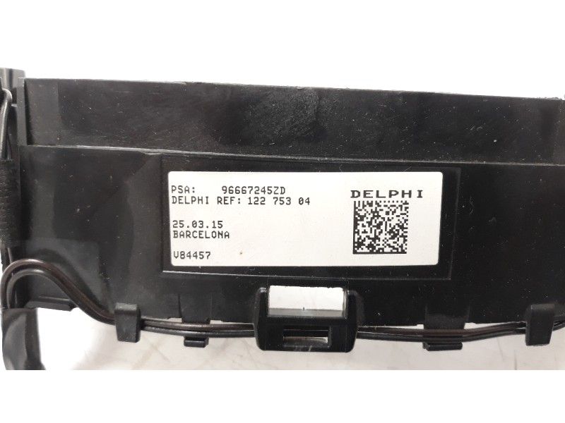 Recambio de mando volante para citroen c4 cactus 1.6 e-hdi fap referencia OEM IAM 96667245ZD  