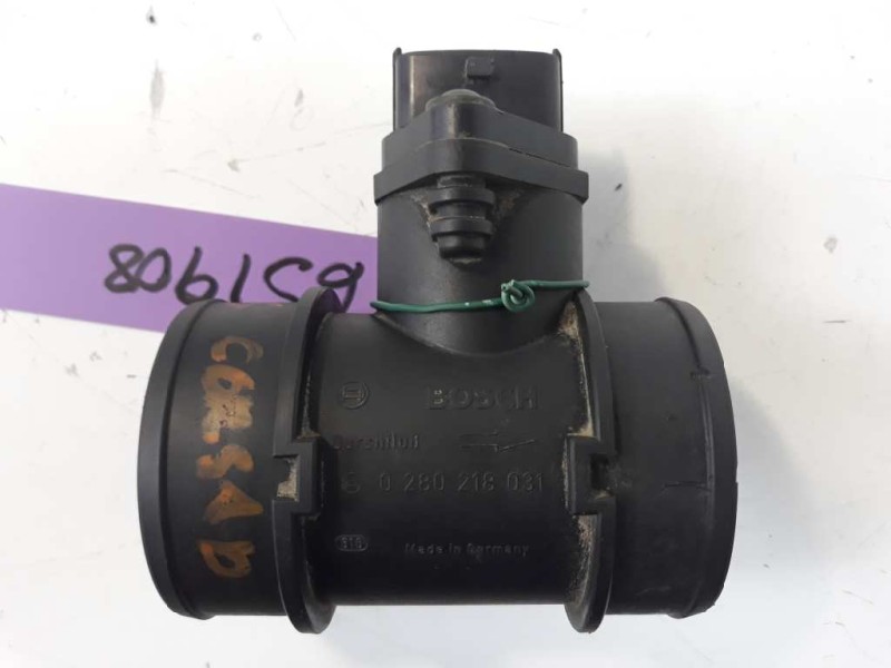 Recambio de caudalimetro para opel corsa c club referencia OEM IAM 0280218031  