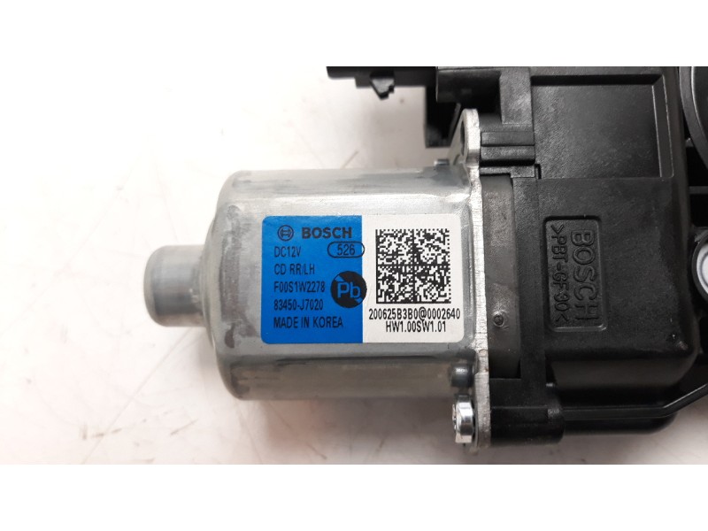Recambio de motor elevalunas trasero izquierdo para kia xceed 1.4 tgdi cat referencia OEM IAM 83450J7020  