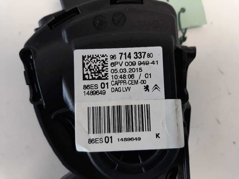 Recambio de potenciometro pedal para peugeot 2008 (--.2013) active referencia OEM IAM 9671433780 6PV009949 