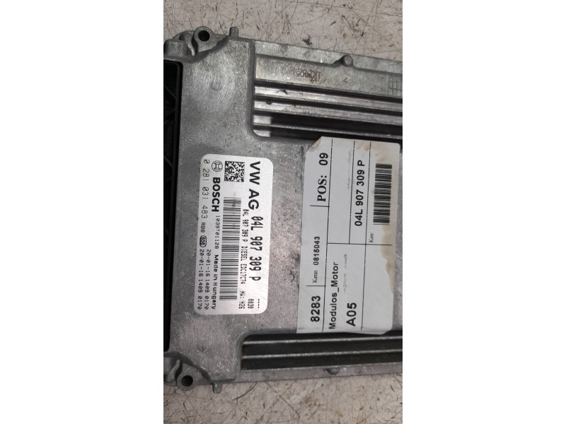 Recambio de centralita motor uce para volkswagen t-roc 2.0 tdi referencia OEM IAM 04L907309P  