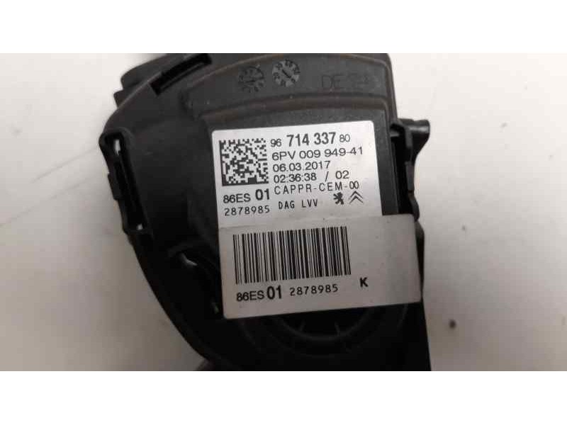 Recambio de potenciometro pedal para citroen c3 business referencia OEM IAM 9671433780 6PV009949 