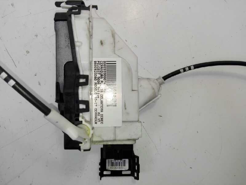 Recambio de cerradura puerta delantera derecha para peugeot 5008 active referencia OEM IAM 9800623380  