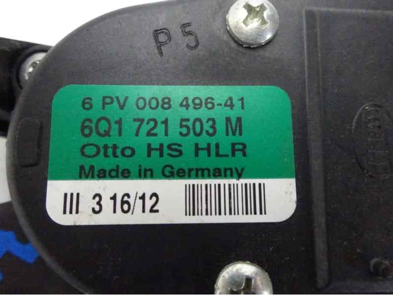 Recambio de potenciometro pedal para seat ibiza (6j5) stylance / style referencia OEM IAM 6Q1721503M 6PV00849641 