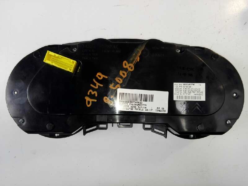 Recambio de cuadro instrumentos para peugeot 5008 active referencia OEM IAM 9810462780  