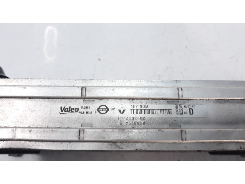 Recambio de intercooler para renault scenic iv 1.2 tce energy referencia OEM IAM 144614ED0A 30972 