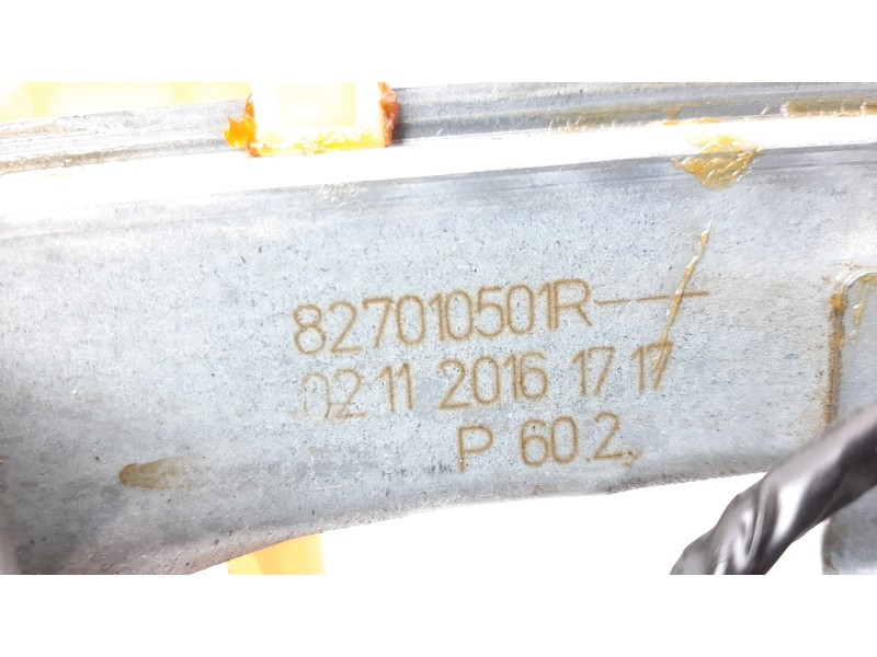 Recambio de elevalunas trasero izquierdo para renault clio iv 1.5 dci diesel fap referencia OEM IAM 82701050R  