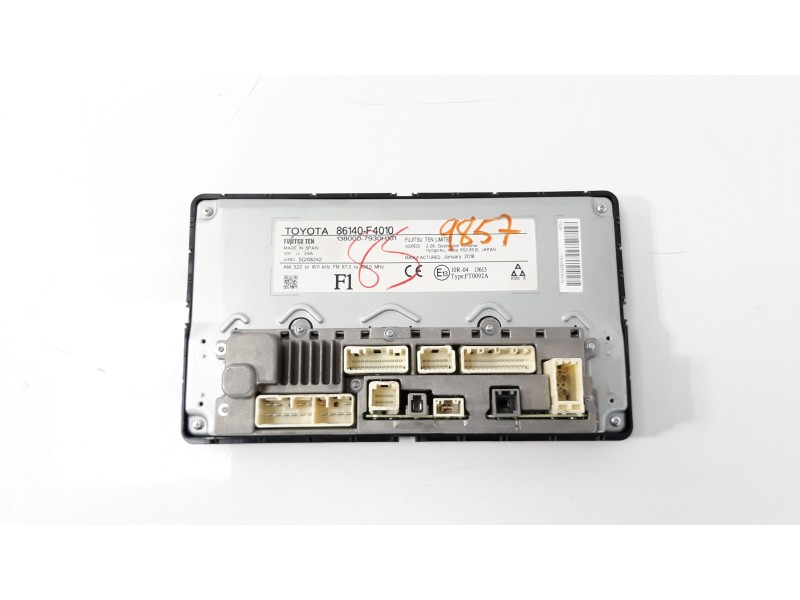 Recambio de sistema navegacion gps para toyota c-hr hybrid advance referencia OEM IAM 86140F4010 1380007930H101 
