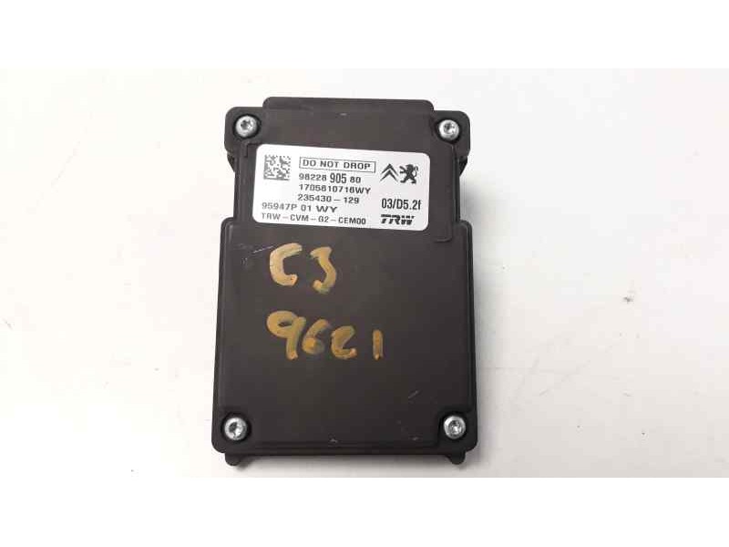 Recambio de modulo electronico para citroen c3 business referencia OEM IAM 9822890580  