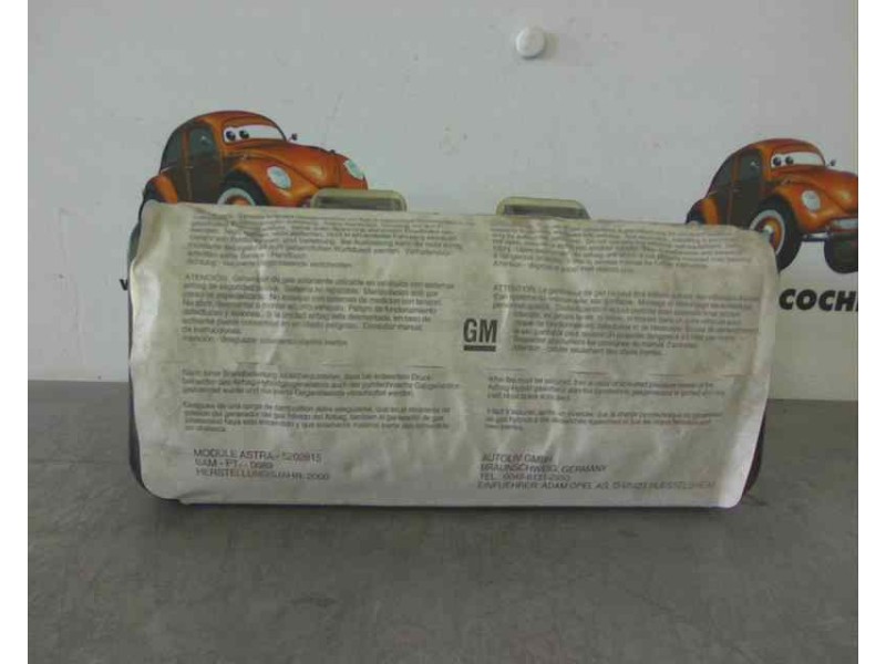 Recambio de airbag delantero derecho para opel astra g berlina referencia OEM IAM 90561111  6577
