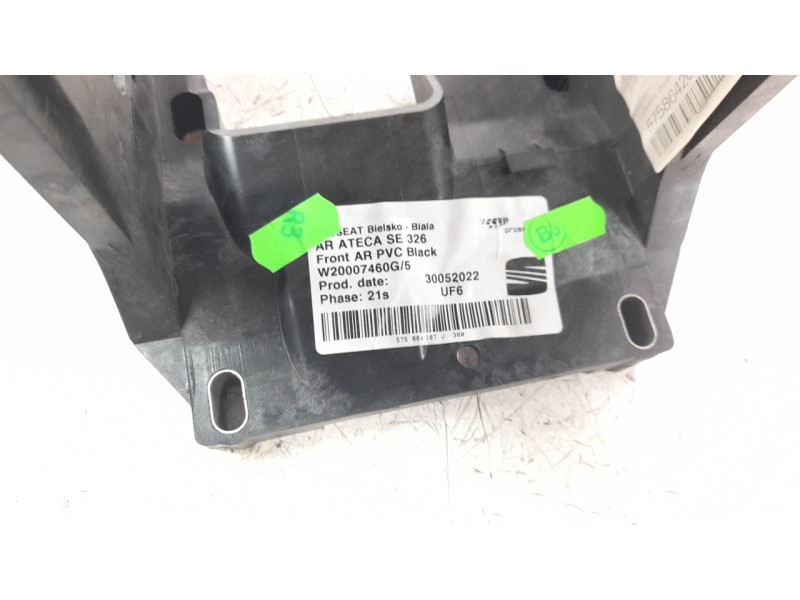 Recambio de apoyabrazos central para seat ateca (kh7) 1.0 tsi referencia OEM IAM 575864207J  