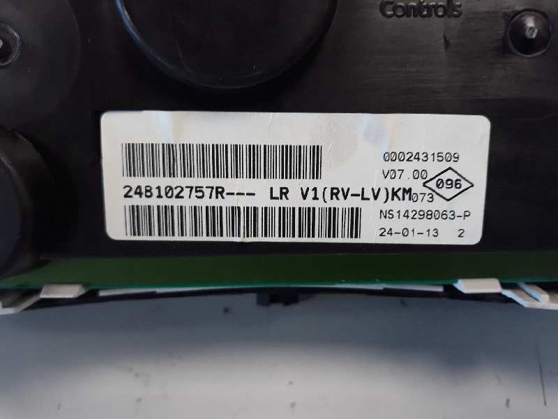 Recambio de cuadro instrumentos para dacia sandero ambiance referencia OEM IAM 248102757R  