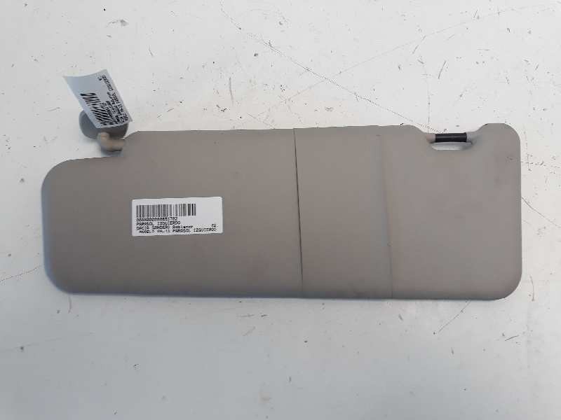 Recambio de parasol izquierdo para dacia sandero ambiance referencia OEM IAM   